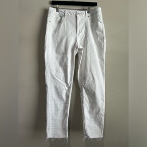 Maurice’s white denim jeans